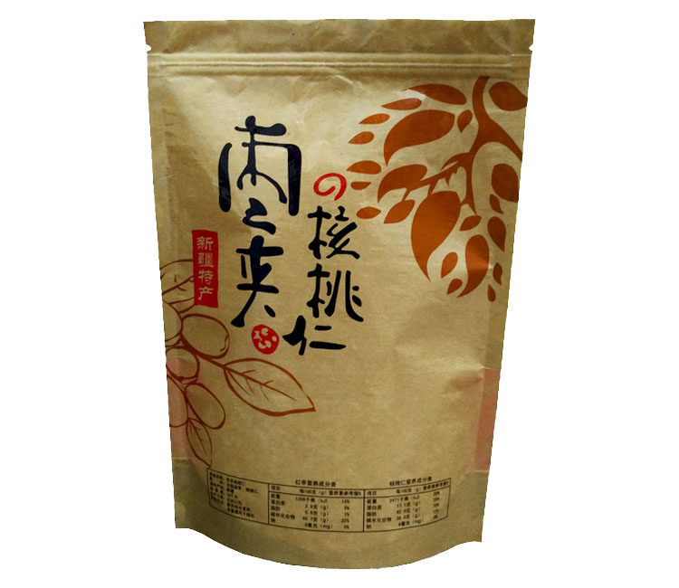牛皮紙堅果袋—棗夾核桃牛皮紙袋