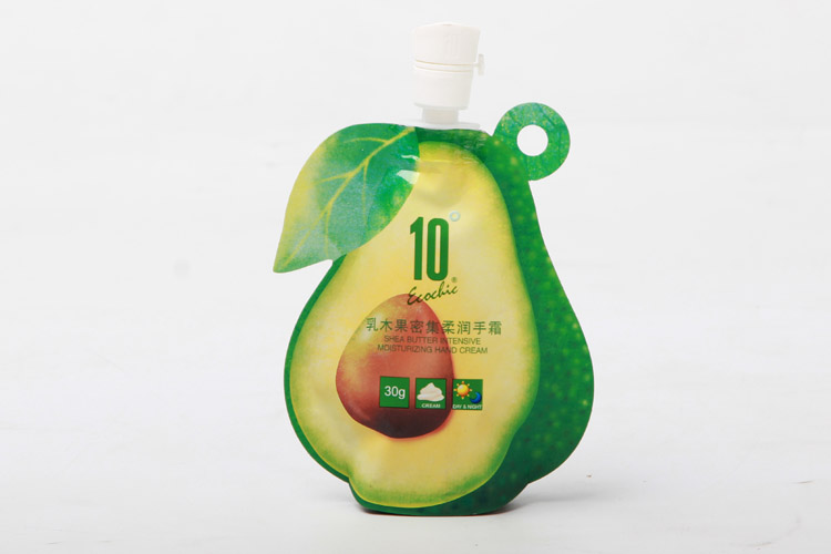 異型吸嘴袋——護(hù)膚品包裝袋